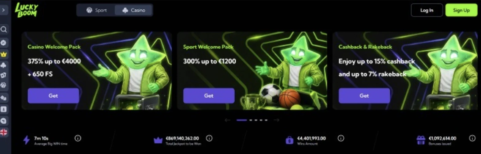 Lucky Boom Casino